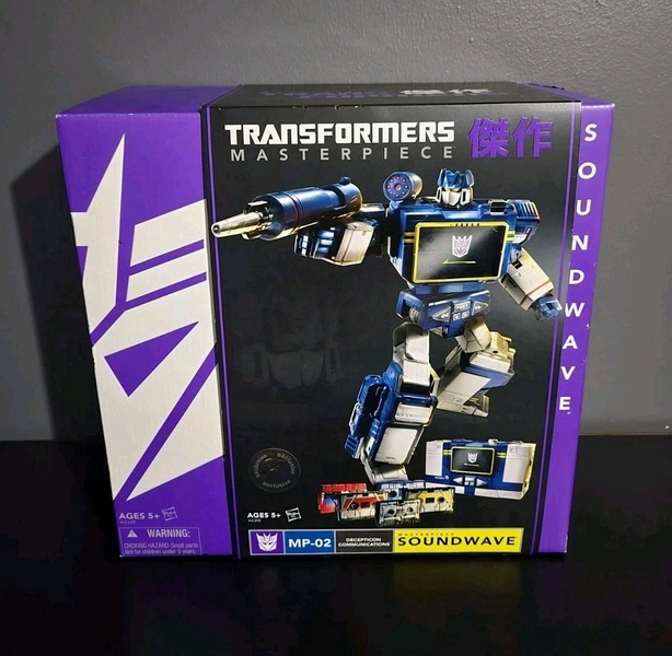 Authentic Transformers Hasbro MP-02 EXCLUSIVE Masterpiece Soundwave