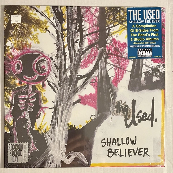 The Used - Shallow Believer - LP Blue Vinyl RARE