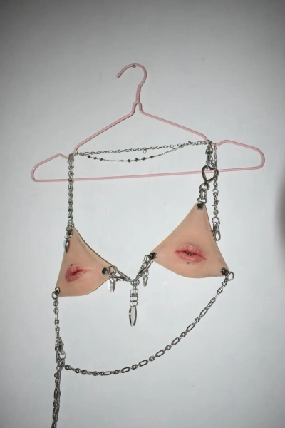 Lips Bikini Top Made to order | lipBikini | Handmade | Silicone Art Piece