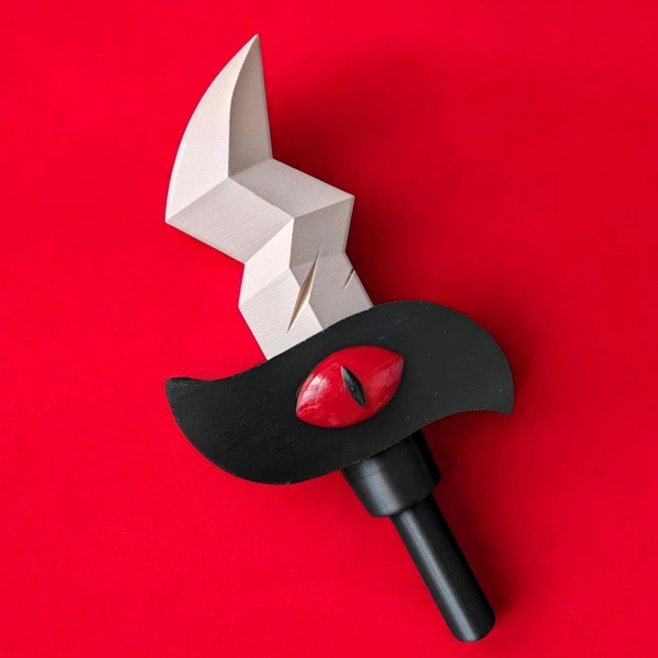 Handheld Mini Dagger Cosplay Prop Cosplay Accessory - Cult of the Lamb Inspired Costume Prop