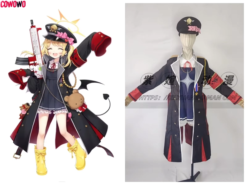 COWOWO Blue Archive Ijn Ibuki Uniform Cosplay Costume Cos Game Anime Party Uniform Hallowen Play Role Clothes Clothing - AliExpress 200000532