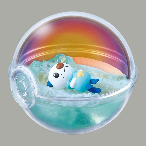 Re-Ment Pokemon #5 Oshawott Terrarium Collection 13 Figure Open Box Japan
