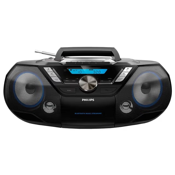 Philips CD- og kassettspiller AZB798T/12 (sort)