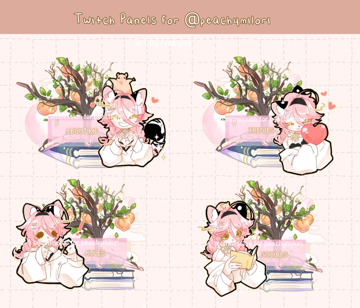 Twitch Panels by Tae ! (@BOYFRIEND)