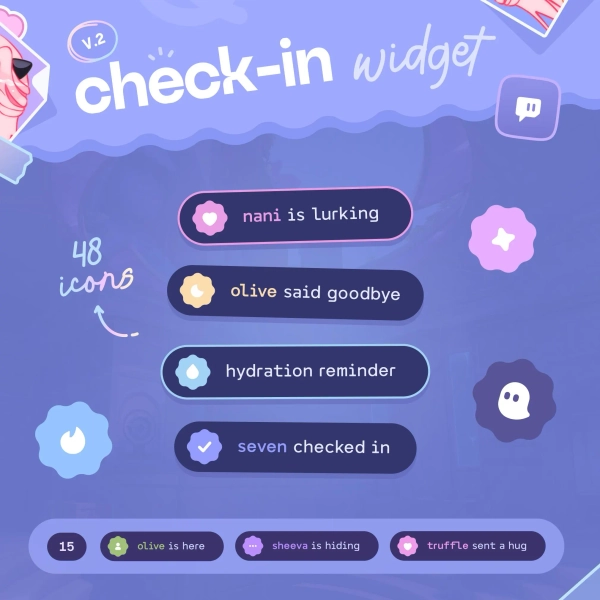Check In & Reward Widget V.2 