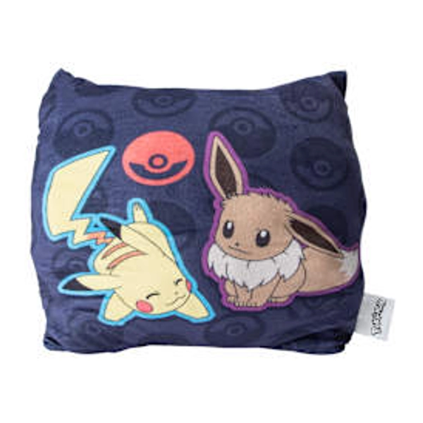 Pokémon Travel Cloud Pillow Pikachu Eevee