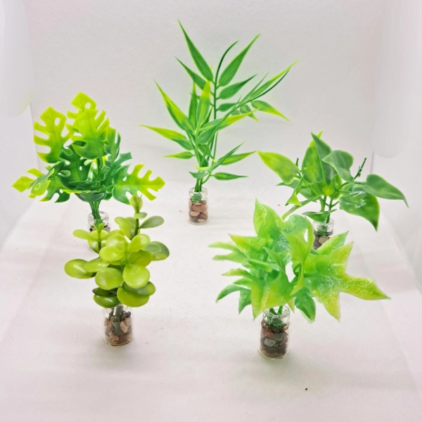 Jumping Spider Decor ~ Bottled "Potted" Plants