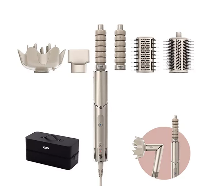 SHARK FlexStyle HD446SLUK 5-in-1 Air Styler & Hair Dryer – Stone