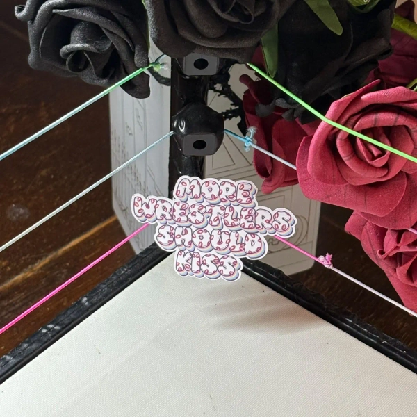 Pro Wrestling Sticker: More Wrestlers Should Kiss (2.5") - Etsy UK