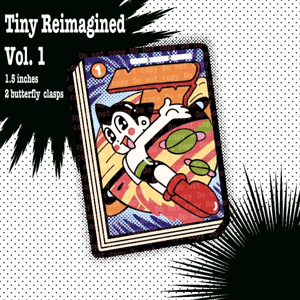 Astroboy Manga Enamel Pin