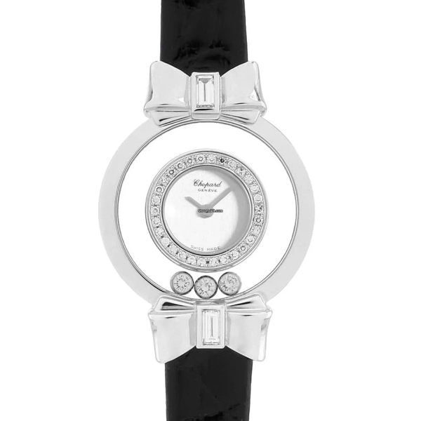 Chopard Happy Diamond Ribbon 20/5334 USED Women Leather strap... for NZ$6,171 for sale from a Trusted Seller on Chrono24