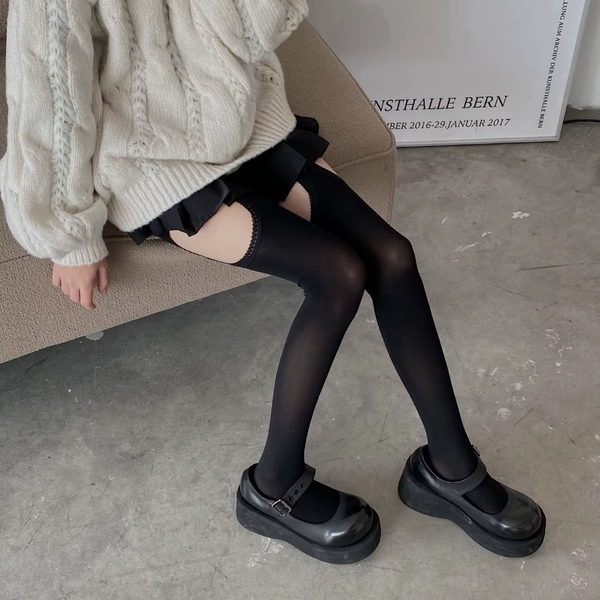 Enderman Stockings
