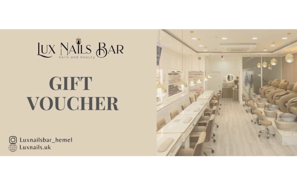 Order Lux nails bar eGift cards
