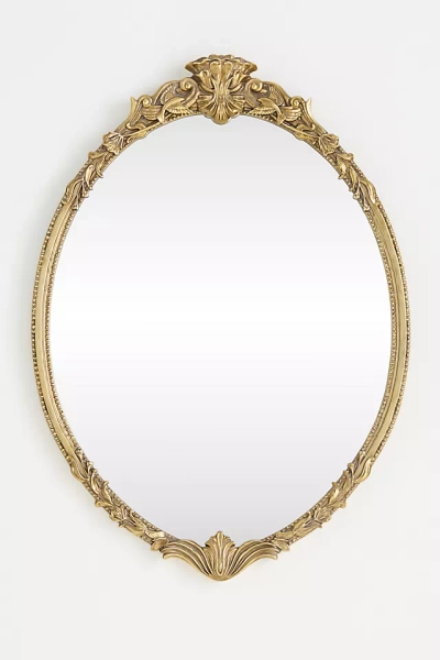The Vintage Mila Oval Wall Mirror