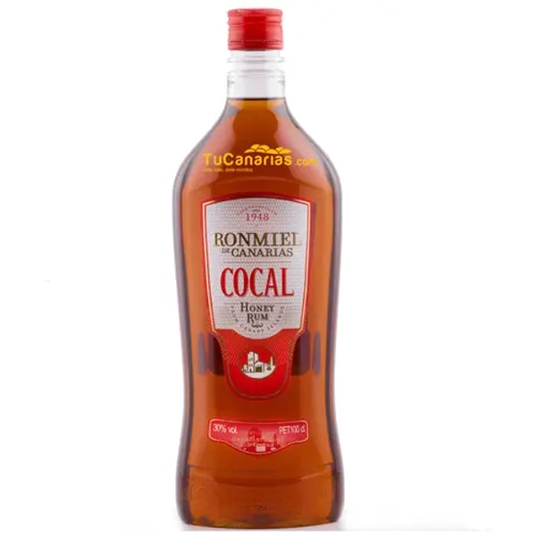 Honey Rum Artisan Cocal from Tenerifr 1 L