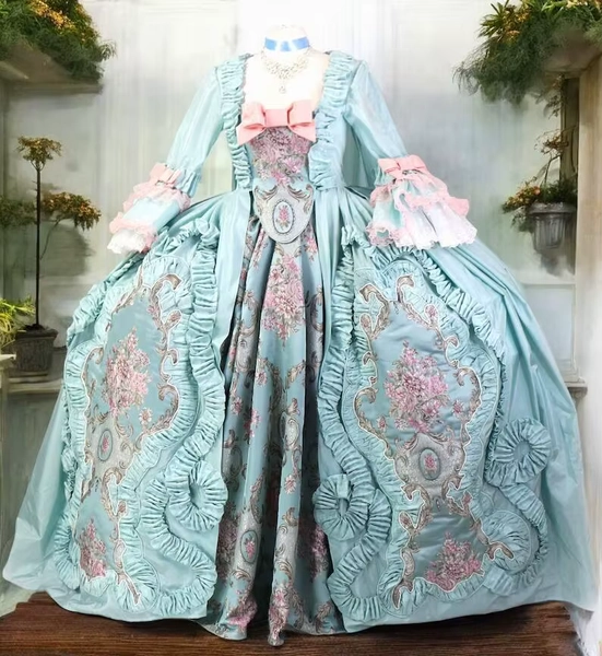 Queen Marie Antoinette Robe a la francaise
