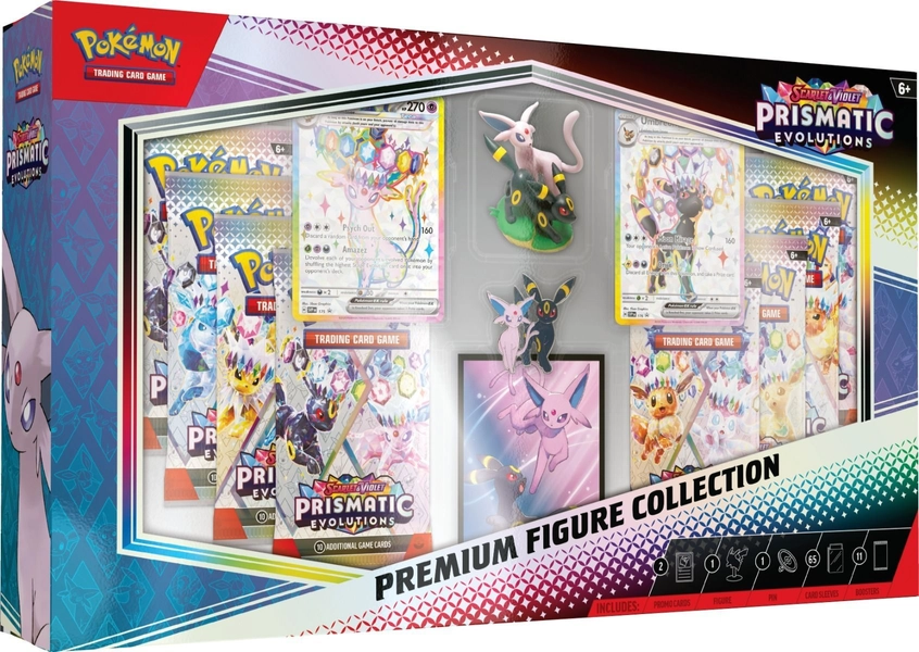 Pokemon Scarlet & Violet 8.5: Prismatic Evolutions Premium Figure Collection