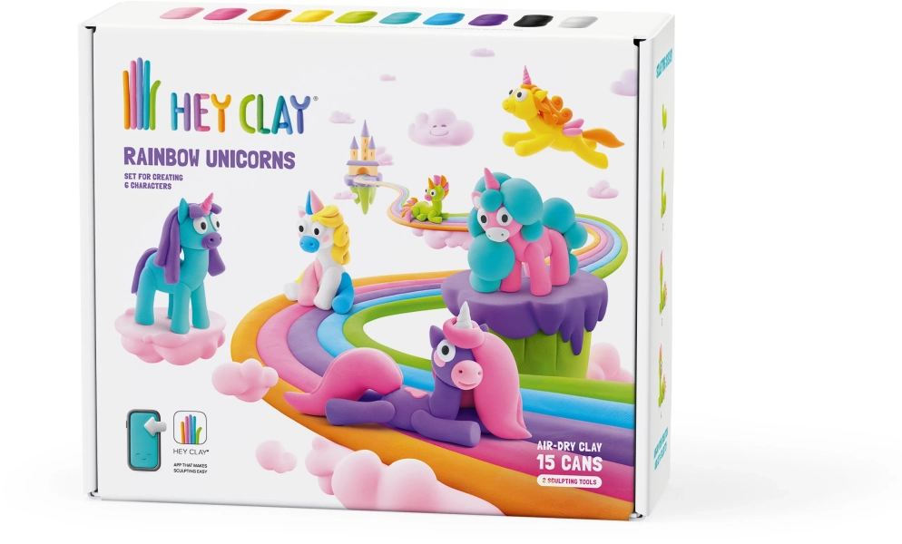 Hay Clay: Nagy gyurma szett - Unikornisok
