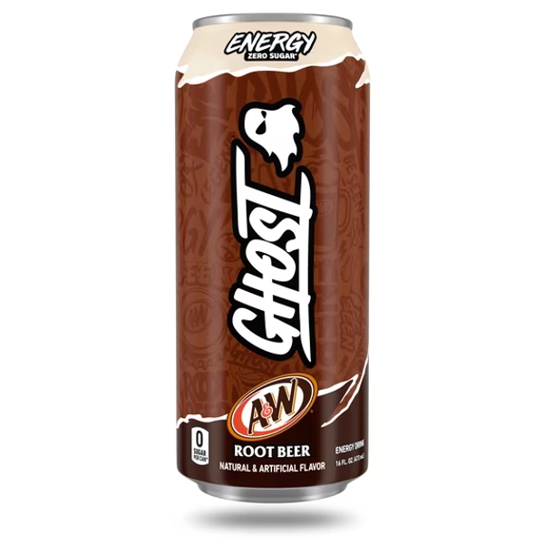 GHOST® ENERGY Zero Sugar Energy Drink, A&W Root Beer