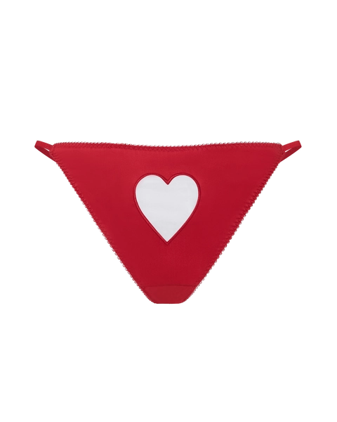 Ettie Brief in Red/Red |By Agent Provocateur