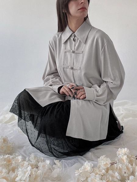 Blusa KARASU Lino ăăăăă