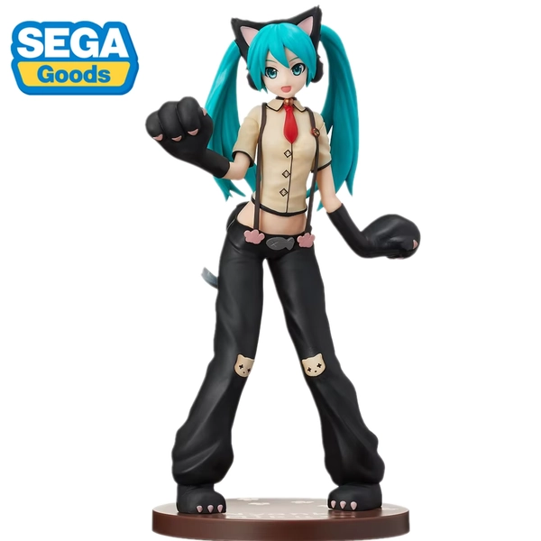 Original sega anime figura hatsune miku projeto diva arcade tom futuro spm figura hatsune miku kitty gato pvc modelo brinquedos - AliExpress 26
