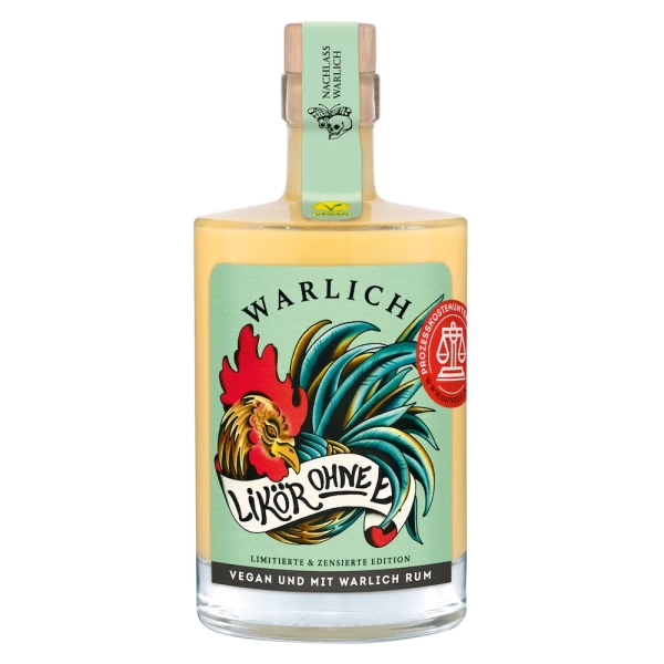 WARLICH LIKÖR OHNE EI, LIMITIERTE & ZENSIERTE EDITION 0,5 L