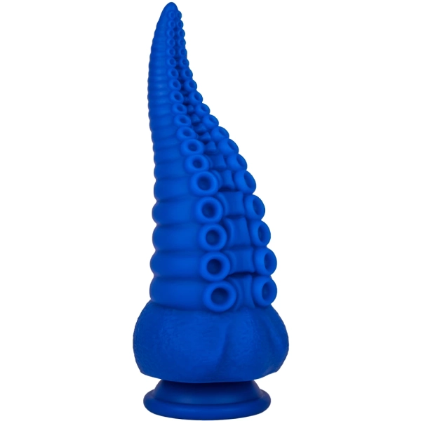 The Kraken Monster Blue Tentacle Dildo - 8 Inch