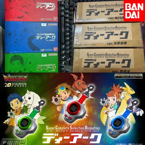 In Stock Bandai Digimon Adventure D-ark 3 Generations Digivice Csa Student Anime Cartoon Model Tamer Renamon Figure Device Toy