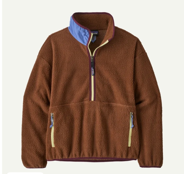 Women's Shearling ReCrafted Marsupial Pullover