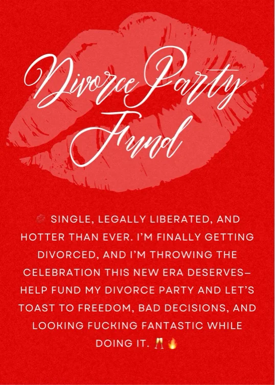 Divorce party fund 