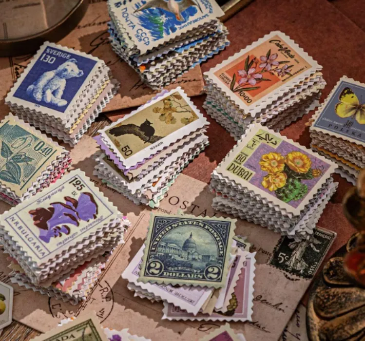 Vintage Scrapbooking Stamps