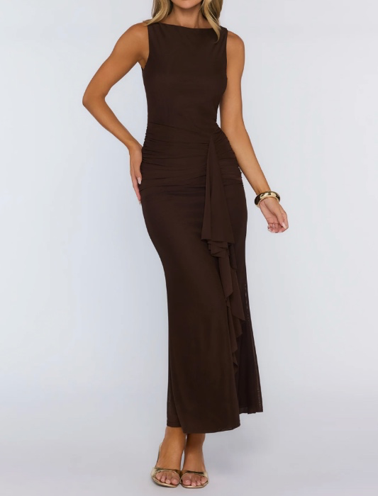 HelloMolly Brown Dress