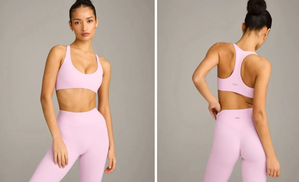SoftMotion™ Bralette with Grey Logo