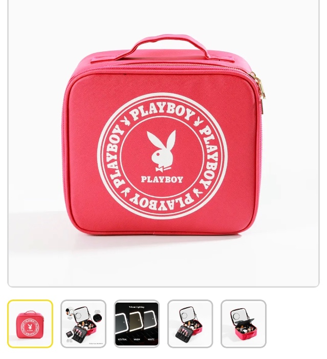 Playboy Light Up Beauty Case