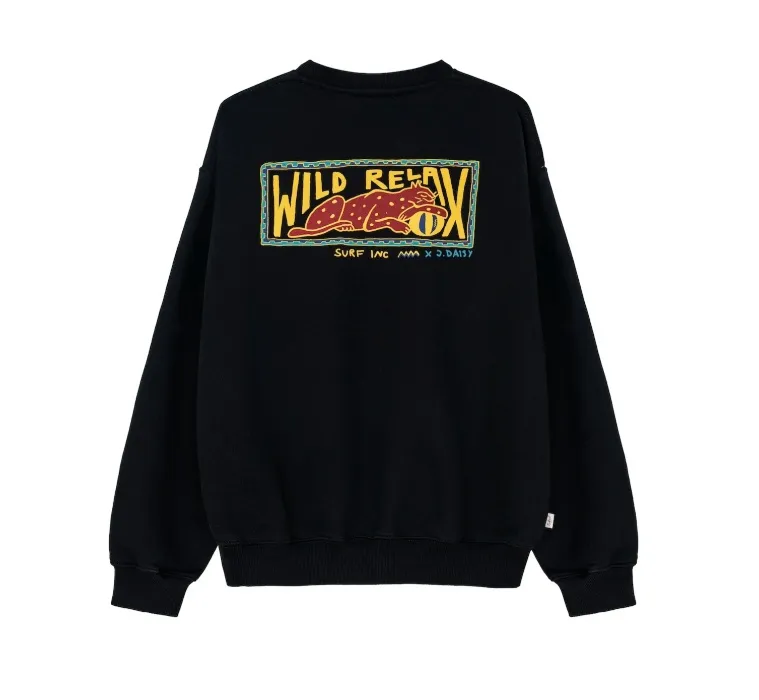 Wild Relax Sweat - Acid Black