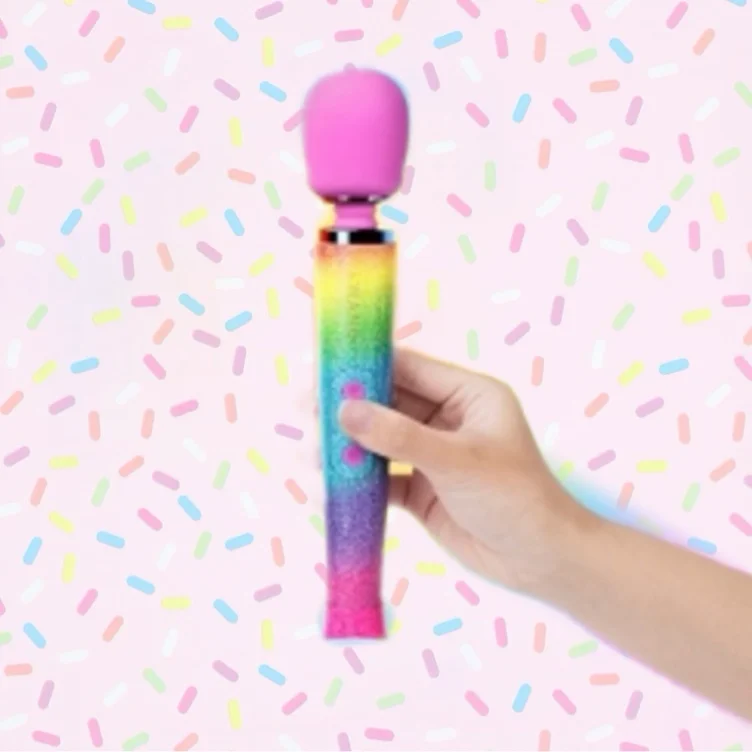 Le Wand Rainbow Ombre Petite Massager (New) | All That Glimmers