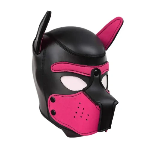Colored Puppy Play Mask (8 Colors) | Rose Female