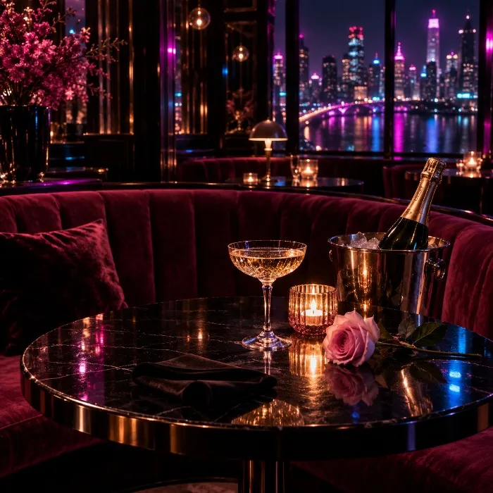 Dinner & Champagne ( $444 )