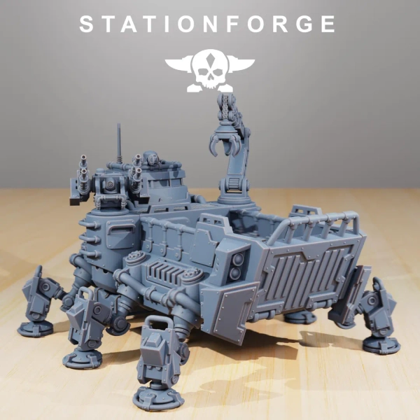 Scavenger Transport Tank - Station Forge - Alternative Miniatures Wargames, Warbands, Tabletop RPG, Collectibles - Science Fiction - Etsy UK