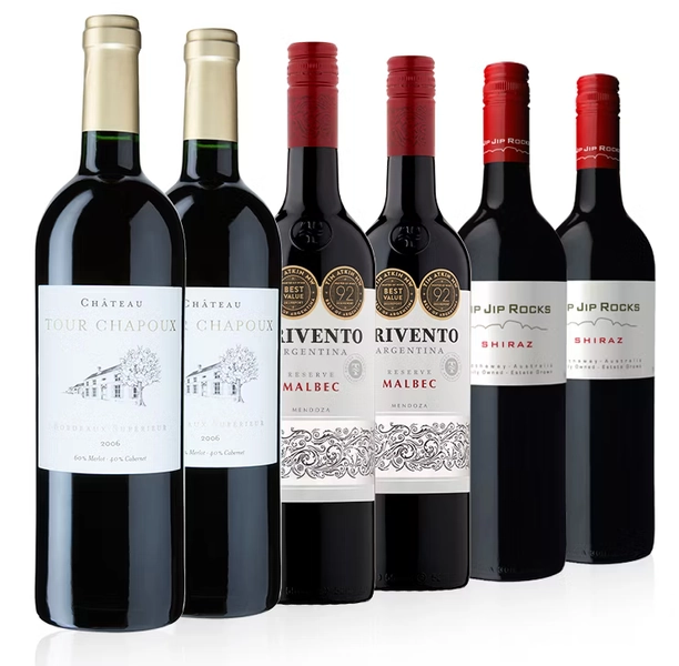 The Luxury Reds Case of Six