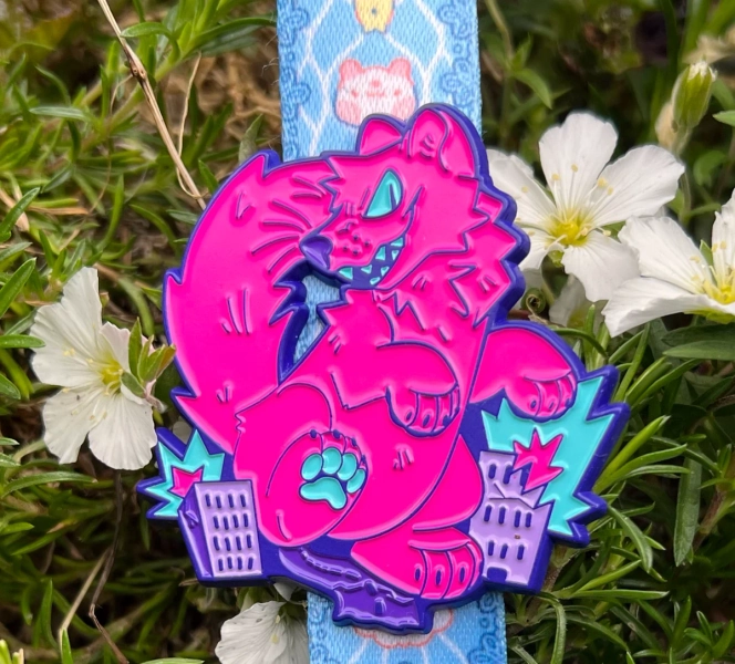 Martenzilla Pin