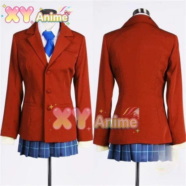 XY Anime Tonari no Kaibutsu-kun Matsuyama High School Girls Uniform My Little Monster Cosplay Costume Halloween Custom Size