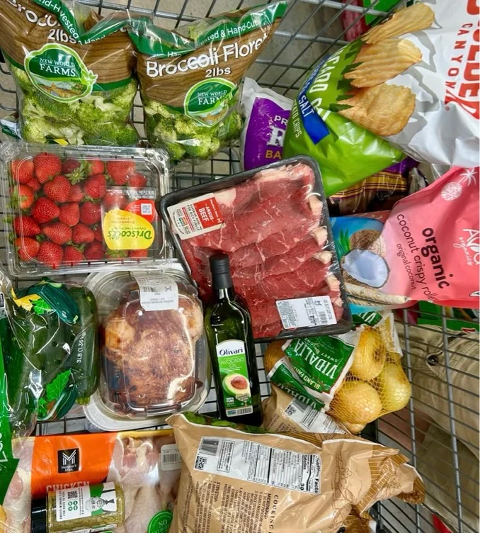 Monthly food for mommy