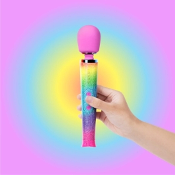 ✧˖ le wand rainbow ombre petite massager
