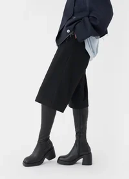 BROOKE - Plateaustiefel - black