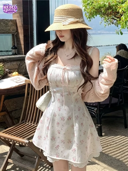 Conjunto de Moda Coreana de 2 Peças