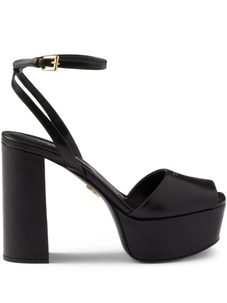 Prada 115mm ankle strap platform sandals