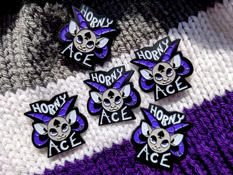 Horny Ace Pin