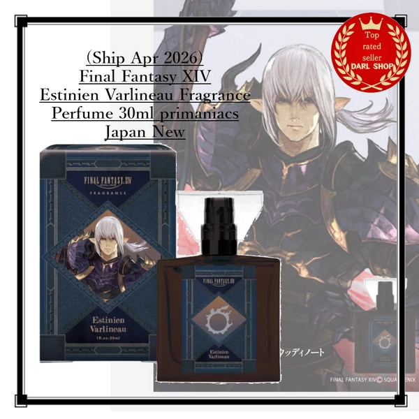 (Ship Apr 2026) Final Fantasy XIV Estinien Varlineau Fragrance Perfume 30ml